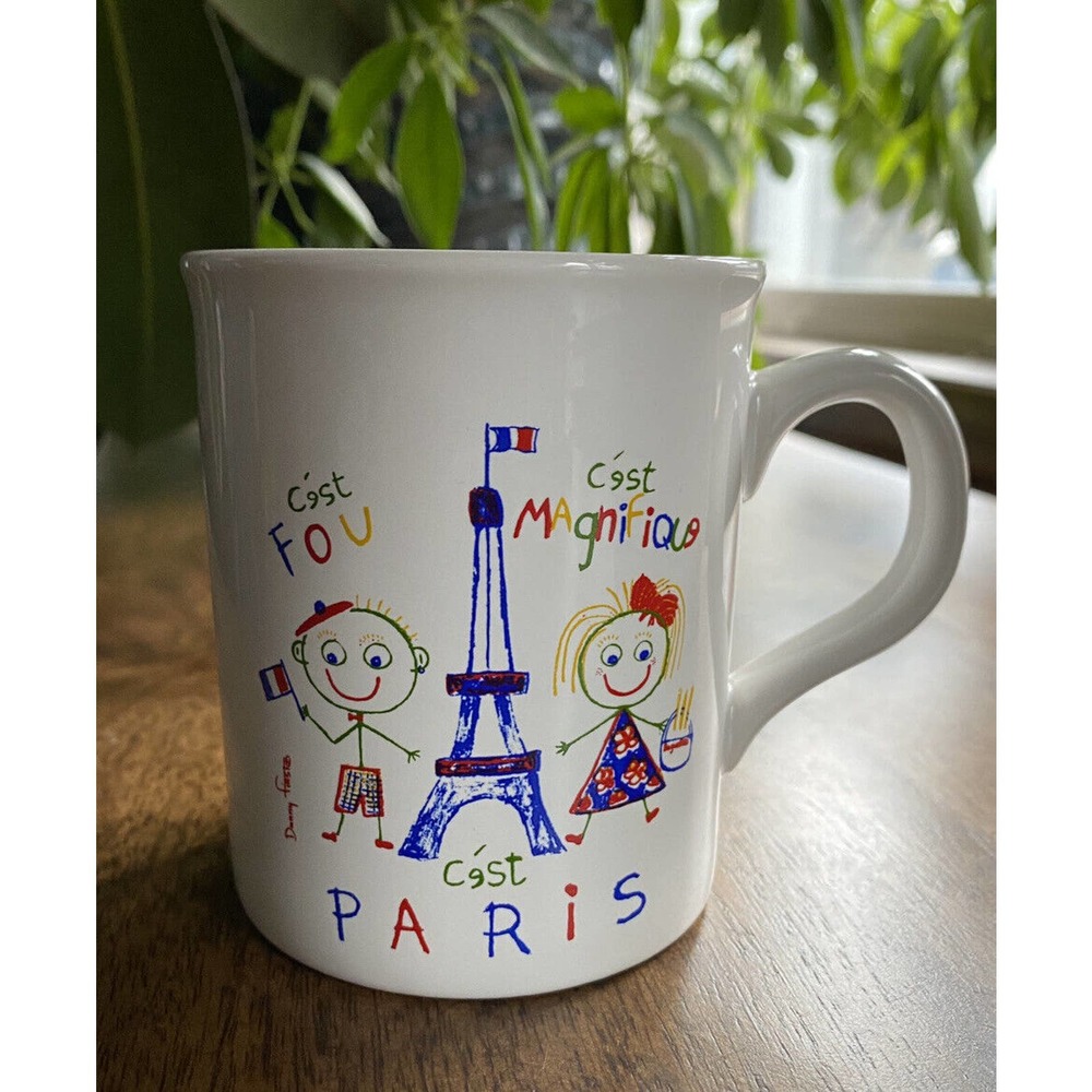 Paris Coffee Tea Mug Cup
